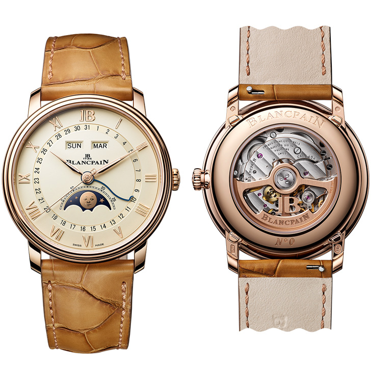 BLANCPAIN - VILLERET - 金棕色調，靜奢之美｜Blancpain Villeret系列推出三款改版新作