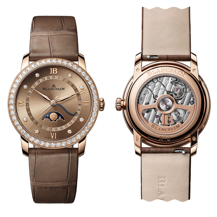 BLANCPAIN - VILLERET - 金棕色調，靜奢之美｜Blancpain Villeret系列推出三款改版新作