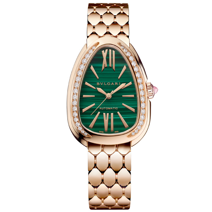 BVLGARI - 高級珠寶腕錶 - 104328 - 機械與工藝並重,BVLGARI以金燦姿態定義高級女錶之巔