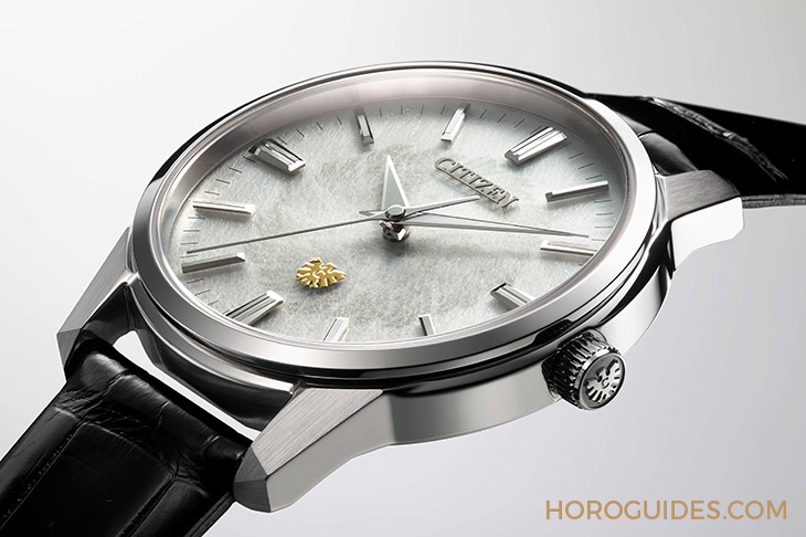 CITIZEN - The CITIZEN - AQ6101-02A - 手造和紙也做錶盤？不僅精準，更追求細膩：The CITIZEN Cal.0100光動能限量錶