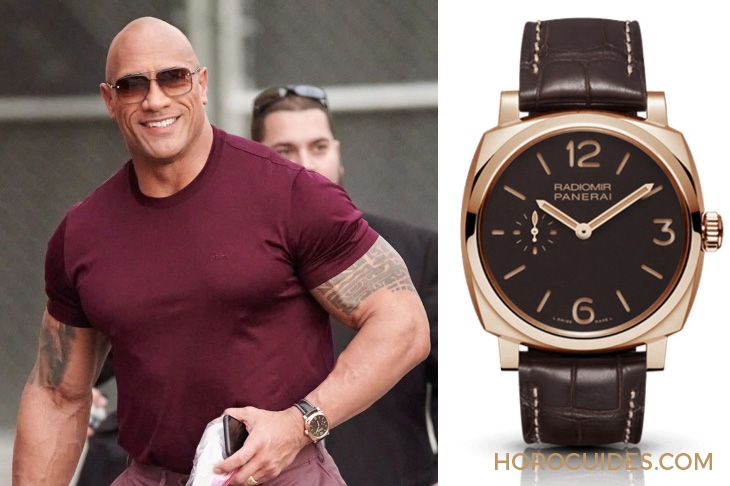 PANERAI - 【名人錶盒】巨石強森戴IWC出席Netflix《紅色通緝令Red Notice》首映