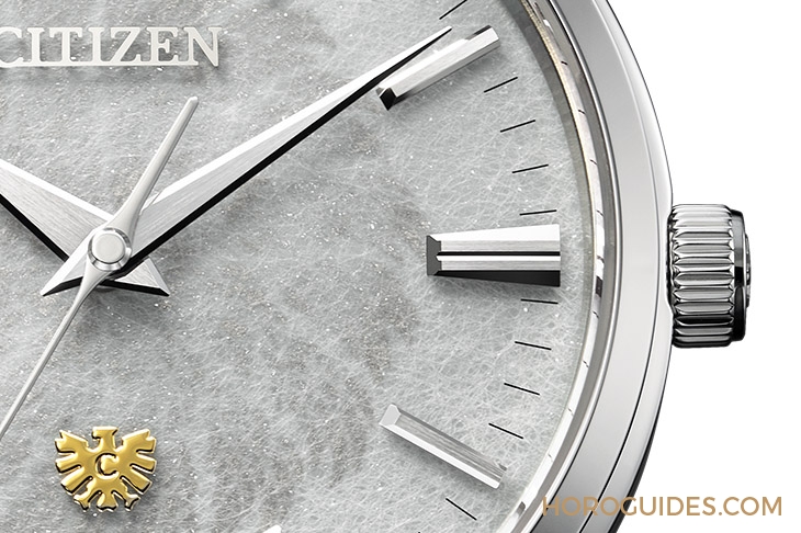 CITIZEN - The CITIZEN - AQ6101-02A - 手造和紙也做錶盤？不僅精準，更追求細膩：The CITIZEN Cal.0100光動能限量錶