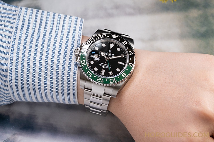 ROLEX - GMT-MASTER II - 126720VTNR-0001 - 勞力士2022重點新錶一次看：GMT-Master II左錶冠綠黑圈、Yacht-Master白金鷹眼版