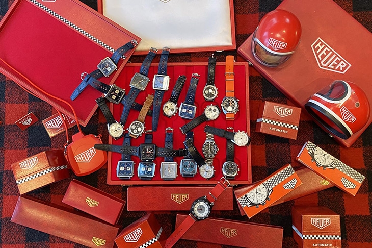 TAG HEUER - MONACO - CAW211P.FC6356 - 【名錶達人TALKS】收藏家Morgan King的故事 Ep.2 - 在入坑勞力士之前，他的300只TAG HEUER豪雅錶