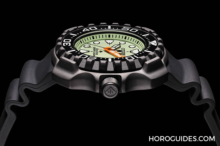 CITIZEN - PROMASTER - BN0227-17X - 黑鎧上身！型格必備的CITIZEN Promaster Eco-Drive Diver 200m潛水腕錶