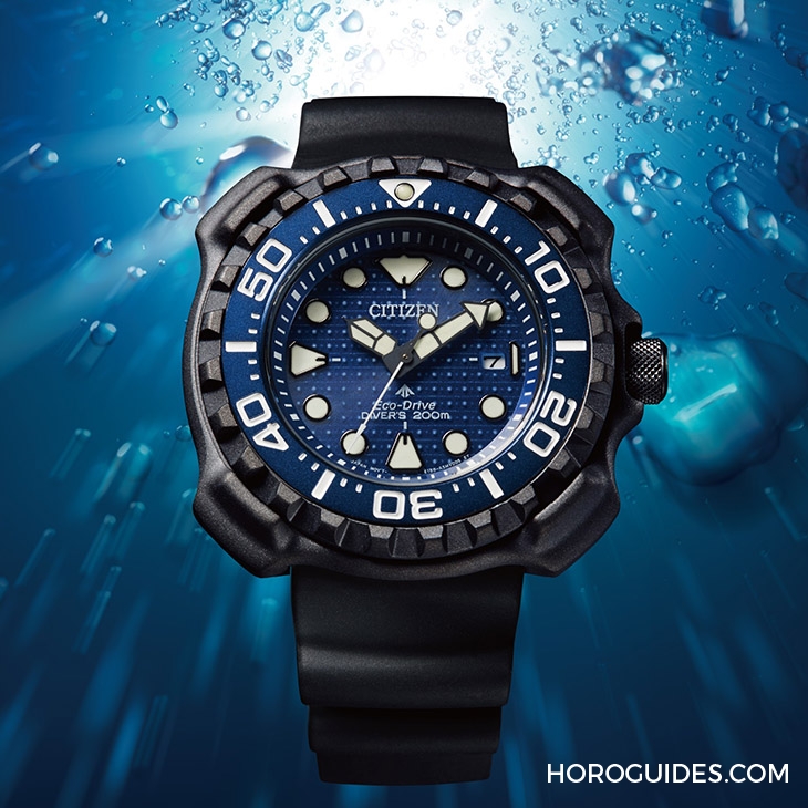 CITIZEN - PROMASTER - BN0227-17X - 黑鎧上身！型格必備的CITIZEN Promaster Eco-Drive Diver 200m潛水腕錶