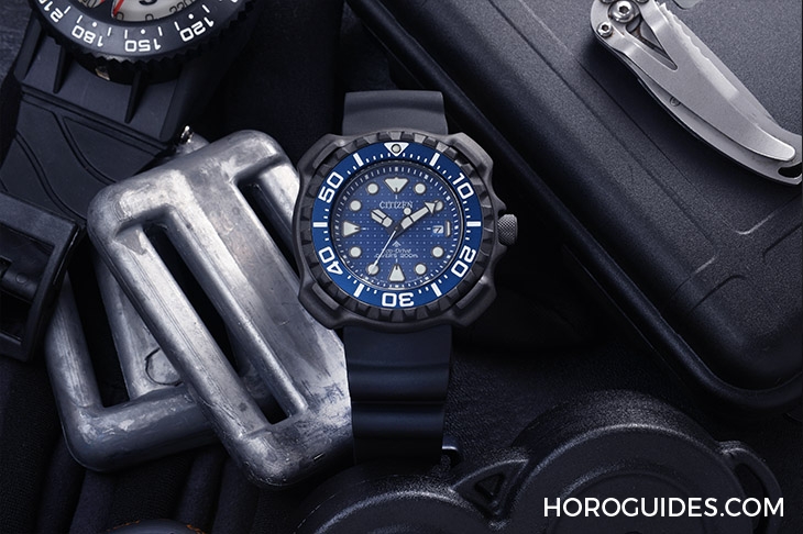 CITIZEN - PROMASTER - BN0227-17X - 黑鎧上身！型格必備的CITIZEN Promaster Eco-Drive Diver 200m潛水腕錶