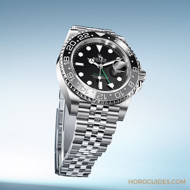 ROLEX - GMT-MASTER II - 126710GRNR-0004 - 勞力士不鏽鋼灰黑雙色陶瓷圈126710GRNR:GMT-Master II也有想要低調的時候