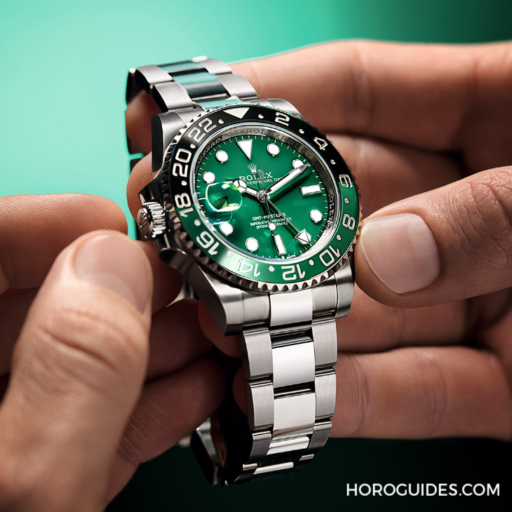 ROLEX - GMT-MASTER II - 126729VTNR-0001 - 綠色果然是ROLEX的特別色：GMT-Master II左冠綠黑圈推出勞力士首款陶瓷錶面126729VTNR