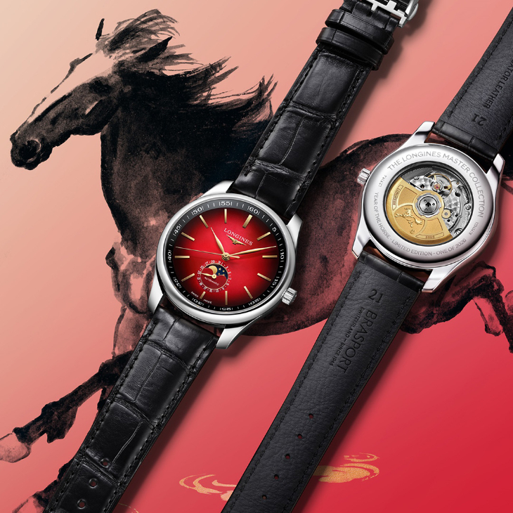 LONGINES - MASTER - L2.919.4.09.2 - LONGINES浪琴表迎接本命年！Master巨擘系列馬年生肖錶啟動「奔馬得勢」
