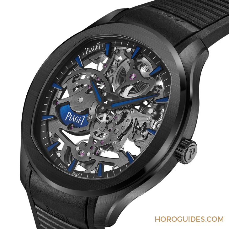 PIAGET - POLO - G0A49011 - PIAGET首款陶瓷錶超薄現身！全新Polo Skeleton Ceramic登場
