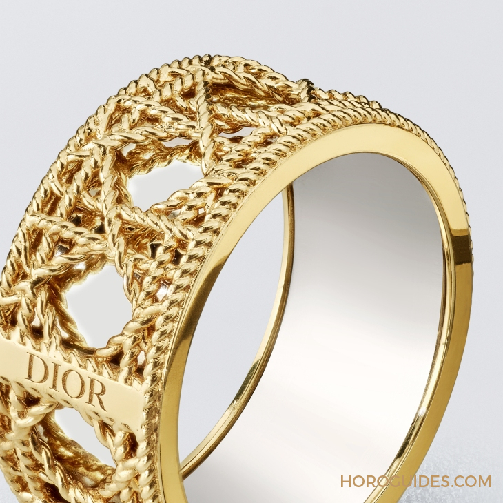 DIOR - 細織優雅藤格，點亮自信光芒｜DIOR全新My Dior珠寶系列演繹經典Cannage藤格紋