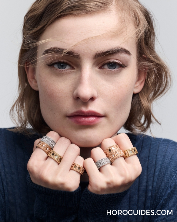 DIOR - 細織優雅藤格，點亮自信光芒｜DIOR全新My Dior珠寶系列演繹經典Cannage藤格紋