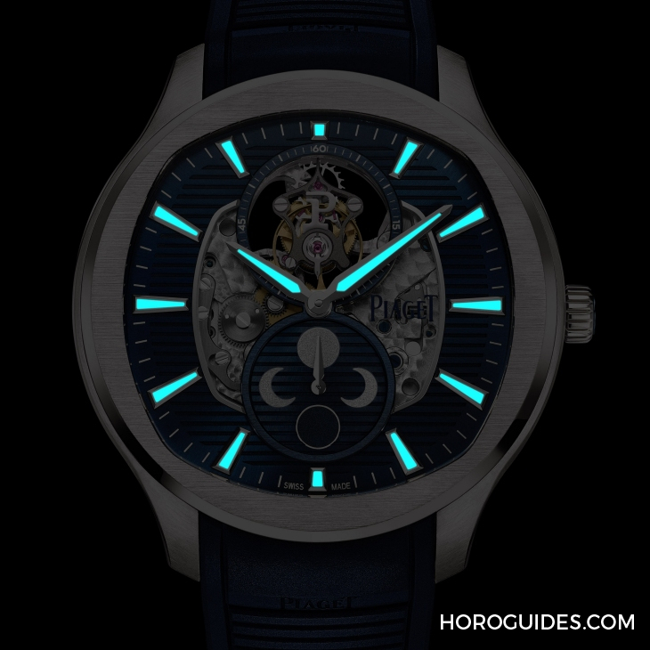PIAGET - POLO - G0A49080 - 輕質飛輪映明月｜PIAGET Polo飛行陀飛輪月相腕錶全新亮相