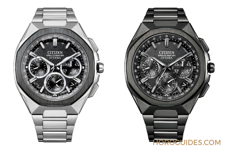 CITIZEN - Attesa - CC4104-53E - 「鈦」厲害的精準!CITIZEN ATTESA系列首款陶瓷錶圈光動能GPS衛星對時腕錶及全新光動能電波時計
