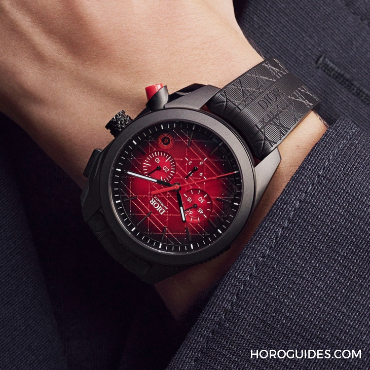 DIOR - CHIFFREROUGE - CD08461X1447 - 藤格紅韻迎春光｜DIOR Chiffre Rouge 2025新錶登場