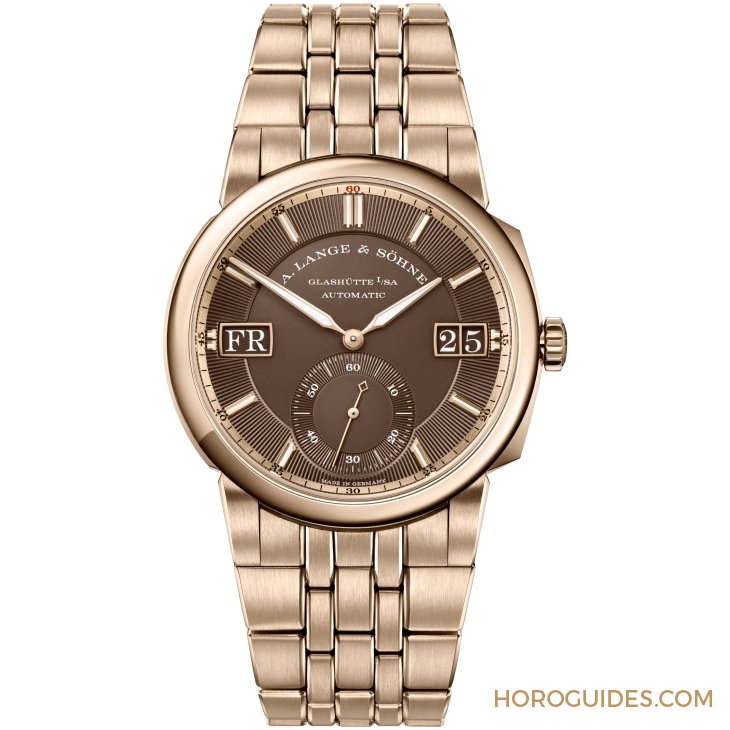 A. LANGE & SÖHNE - ODYSSEUS - 363.150 - 蜜金披身！朗格Odysseus首攜專利蜂蜜金錶殼與錶鍊耀目登場