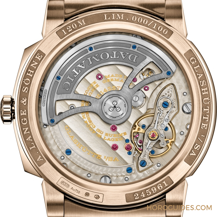 A. LANGE & SÖHNE - ODYSSEUS - 363.150 - 蜜金披身！朗格Odysseus首攜專利蜂蜜金錶殼與錶鍊耀目登場