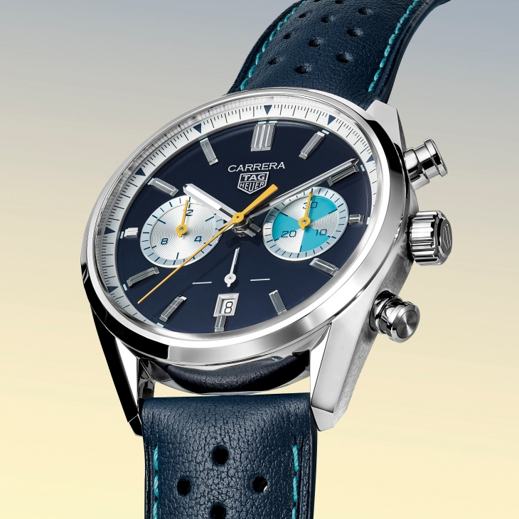 TAG HEUER - CARRERA - CBN201N.FC6620 - 復古「潮」色再起航｜TAG HEUER以Carrera全球限量版致敬品牌航海傳承