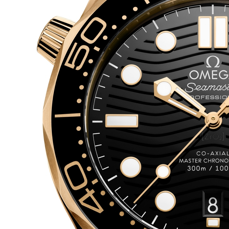 OMEGA - SEAMASTER - 210.52.42.20.04.001 - 奢華潛水四重奏!OMEGA Seamaster海馬潛水300米系列貴金屬新款列陣