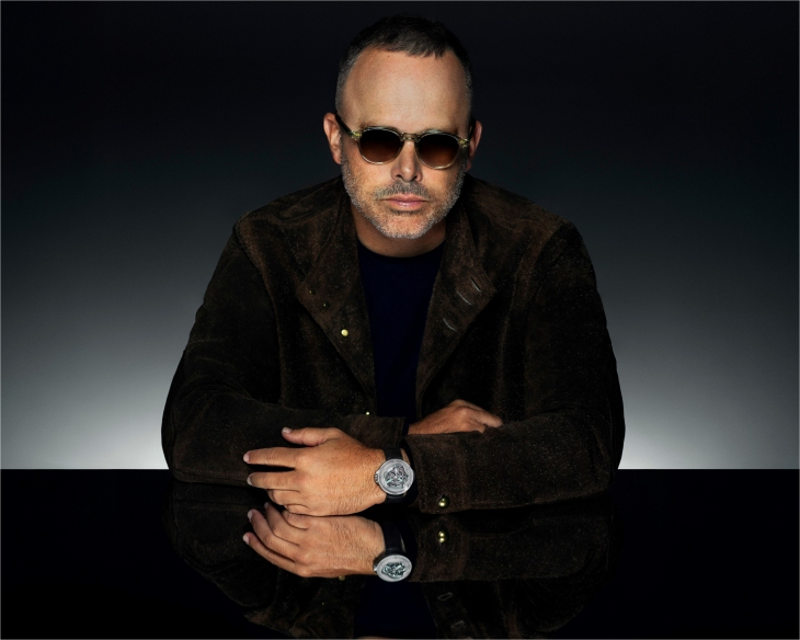 HUBLOT - 流體之美入腕!HUBLOT二度聯手Daniel Arsham打造MP-17 MECA-10 Arsham Splash鈦金藍寶石腕錶