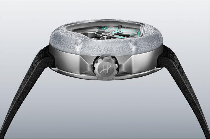 HUBLOT - 流體之美入腕!HUBLOT二度聯手Daniel Arsham打造MP-17 MECA-10 Arsham Splash鈦金藍寶石腕錶