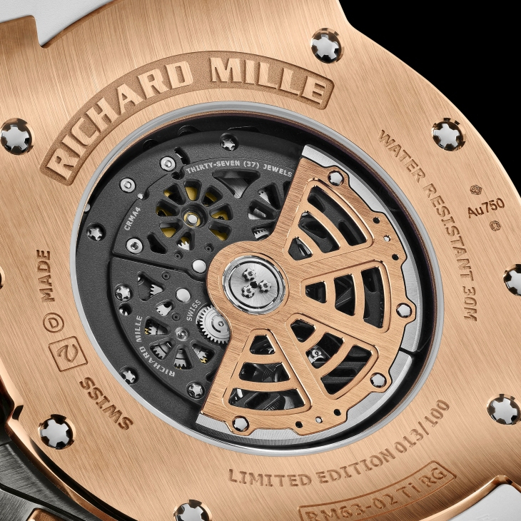 RICHARD MILLE - MEN - RM 63-02 - 寰宇經典的優雅變奏｜RICHARD MILLE推出RM 63-02紅金與鈦合金限量版