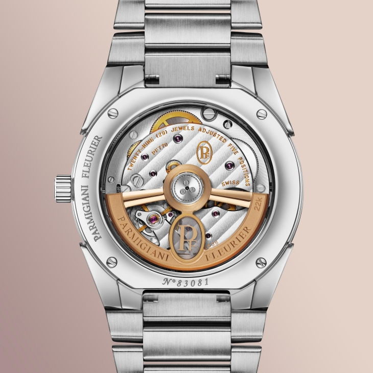 PARMIGIANI FLEURIER - TONDA - PFC804-1020007-100182 - 腕間綻放的礦物玫瑰|PARMIGIANI FLEURIER Tonda PF Automatic 36mm Alta Rosa新款