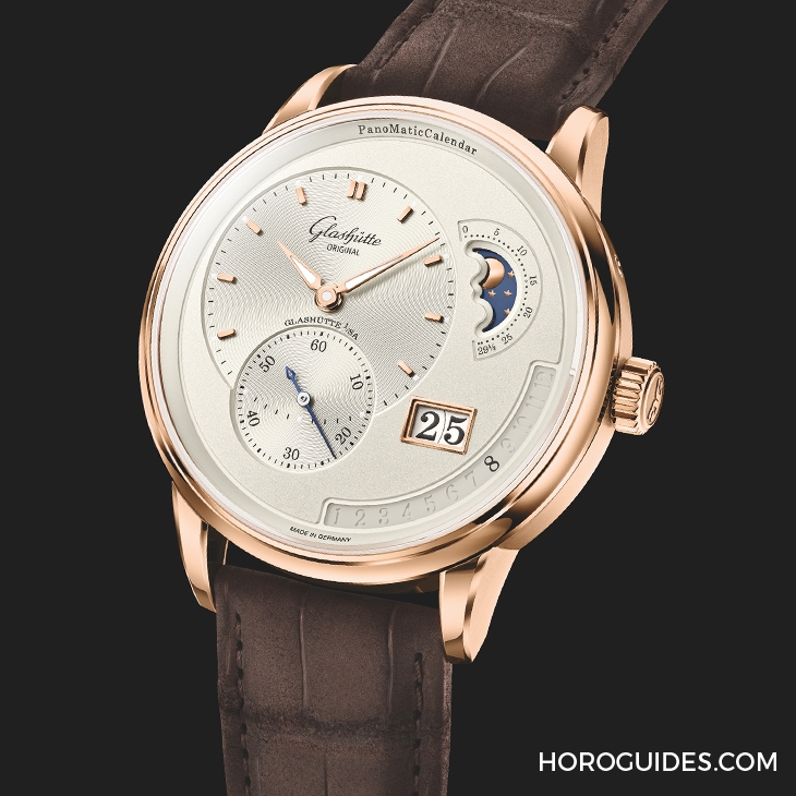 GLASHÜTTE ORIGINAL - PANO - 1-92-09-02-05-62 - 首款年曆腕錶優雅現身｜GLASHÜTTE ORIGINAL PanoMaticCalendar