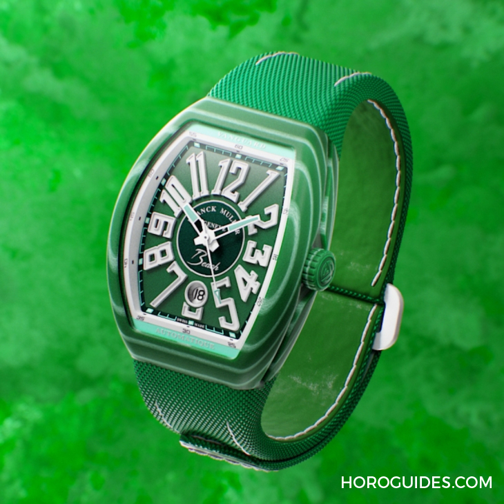 FRANCK MULLER - VANGUARD -  V 41 SC DT BEACH GFVRVE - 玩轉材質色彩｜FRANCK MULLER Vanguard Beach Collection