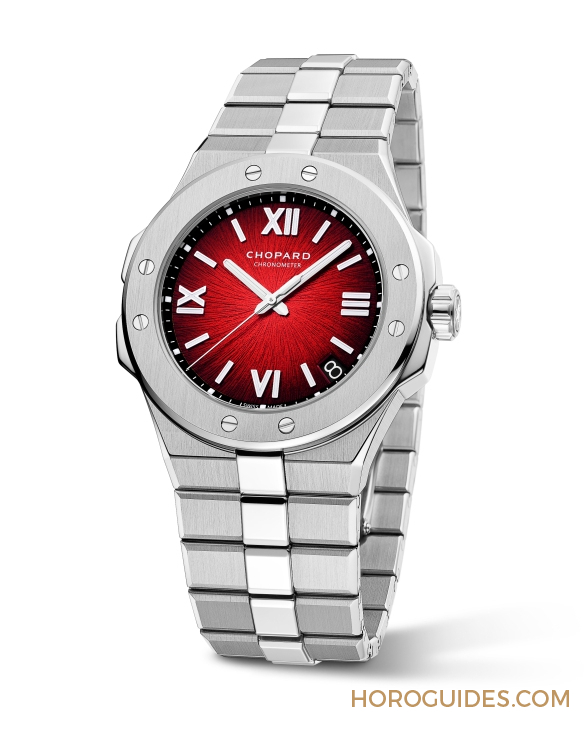 CHOPARD - ALPINE EAGLE - 298600-3025 - 聯手藝術家創盤上紅日｜CHOPARD Alpine Eagle Sunburnt