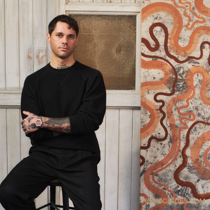 CHOPARD - ALPINE EAGLE - 298600-3025 - 聯手藝術家創盤上紅日｜CHOPARD Alpine Eagle Sunburnt