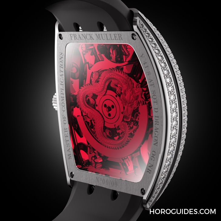 FRANCK MULLER - Curvex CX - (Cintree Curvex) - 最可愛的神話瑞獸!FRANCK MULLER隆重呈獻Cintrée Curvex和Vanguard龍年限定版