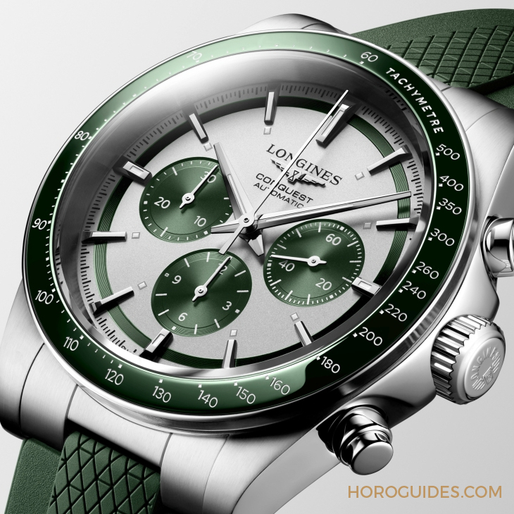 LONGINES - CONQUEST - L3.835.4.98.9 - LONGINES新款Conquest系列誌慶70周年，多尺寸與多彩列陣