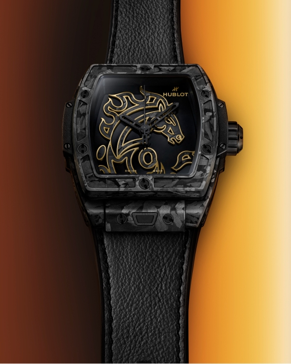 HUBLOT - SPIRIT OF BIG BANG - 646.QK.1230.VR.CNY26 - 黑馬馭風｜HUBLOT Spirit Of Big Bang丙午馬年限量腕錶