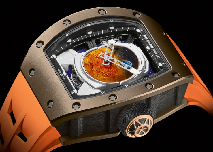 凝望永恆宇宙｜RICHARD MILLE RM 52-05 Pharrell Williams陀飛輪腕錶