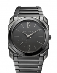 BVLGARI 寶格麗 OCTO Octo Finissimo Automatic Black Sandblast