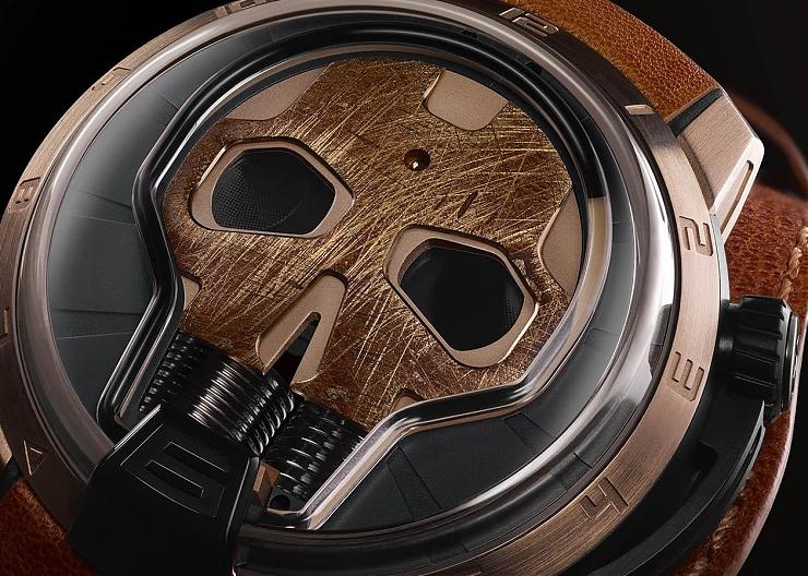 HYT2018年尺寸小改款，古銅骷顱提醒你把握生命當下