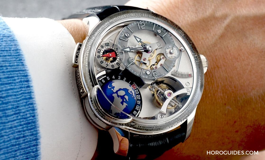 GREUBEL FORSEY - GMT - （Earth） - 世界時區怎麼看？GF GMT Earth直接做出一顆地球！