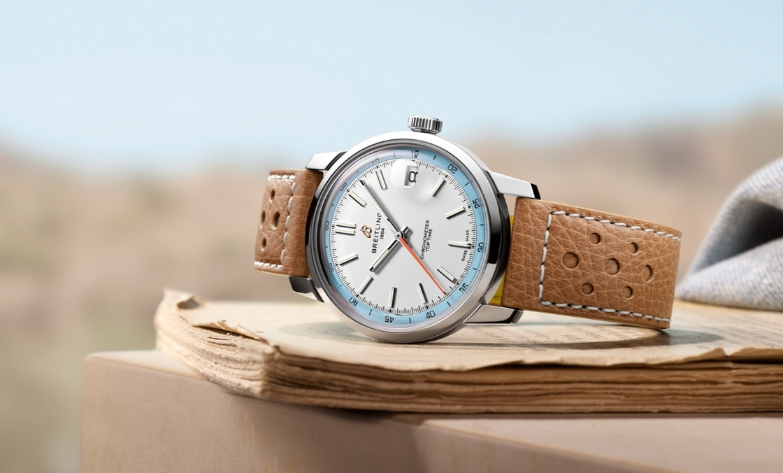 BREITLING - TOP TIME - AB3113281A1X1 - 與Top Time一起追尋自由：BREITLING百年靈B31全新三針腕錶與自製機芯