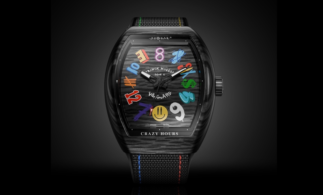 FRANCK MULLER - CRAZY HOURS - V 43 CH JSR LTD (NR) - 街頭藝術之趣！FRANCK MULLER x Jisbar推出五款限量Vanguard Crazy Hours Jisbar新錶