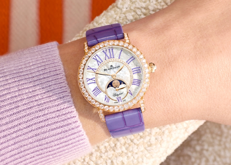 當璀璨瓢蟲遇上尊貴紫韻｜BLANCPAIN Ladybird Colors系列增添皇家紫色新款
