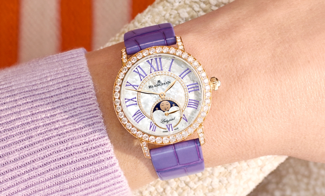 BLANCPAIN - LADYBIRD - 3662E-2954-55 - 當璀璨瓢蟲遇上尊貴紫韻｜BLANCPAIN Ladybird Colors系列增添皇家紫色新款