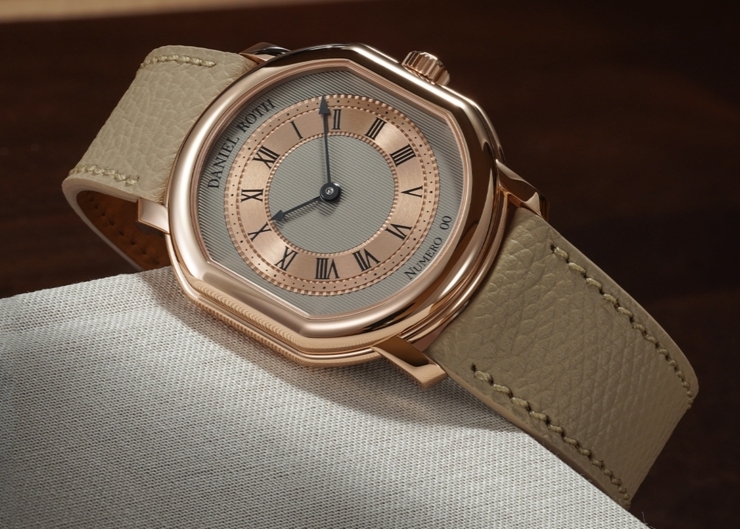 經典再現，暖金閃耀｜DANIEL ROTH全新常規版玫瑰金Extra Plat兩針超薄款亮相