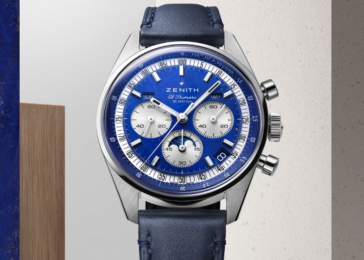 致敬160年傳承，ZENITH Chronomaster三重日曆計時碼錶青金石新款登場