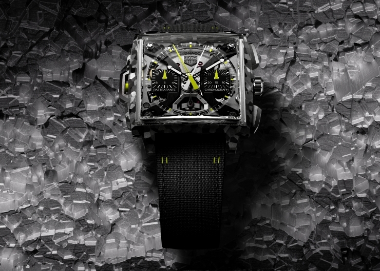 嶄新鈦金材質亮相，經典黑白與Gulf藍橙同場現身｜TAG HEUER Monaco三款新錶驚艷登場