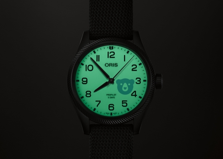 夜光小熊悄然現身！ORIS全新Hölstein Edition 2025登場
