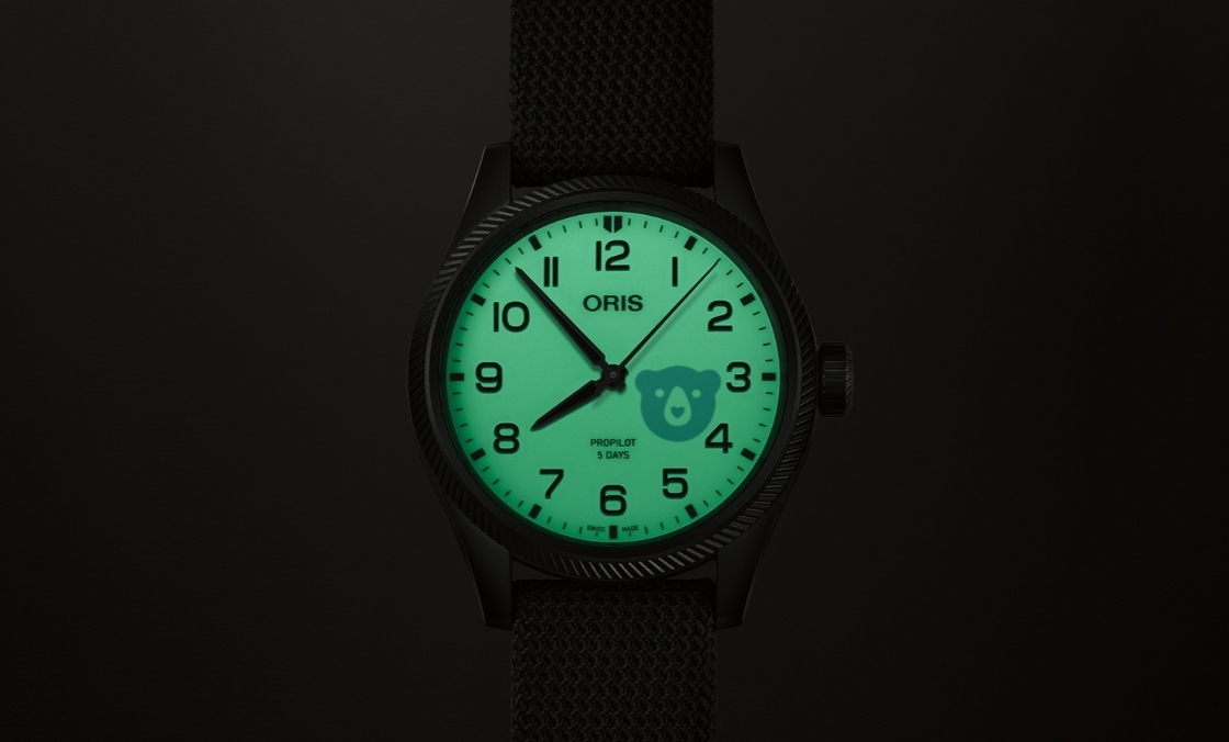 ORIS - PROPILOT - 01 400 7803 4781-Set - 夜光小熊悄然現身！ORIS全新Hölstein Edition 2025登場