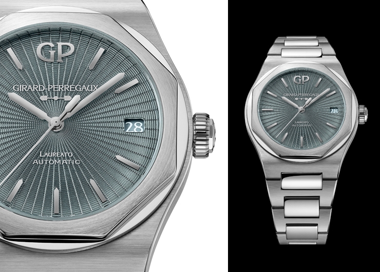  GP Laureato桂冠系列質感再升級，灰色大明火琺瑯面盤釋放深邃魅力