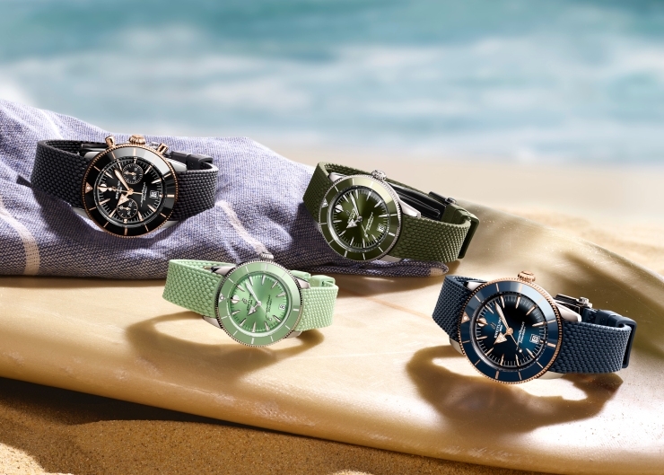 衝浪傳奇致敬款、全尺寸新陣容踏浪而至｜BREITLING Superocean Heritage系列新款登場